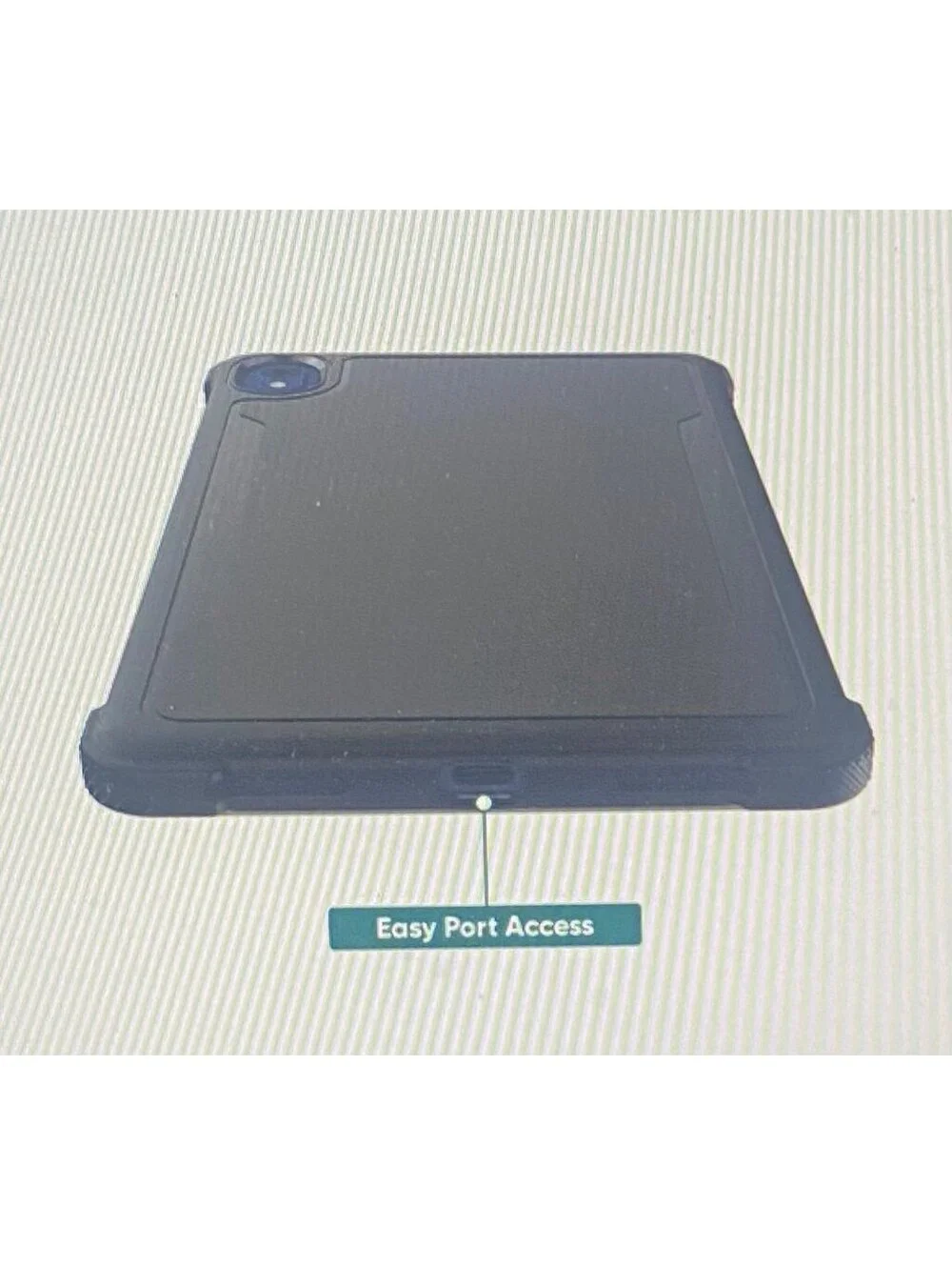 Onn Protective Grip Tablet Case for 7” Tablet (2024 Model) Black